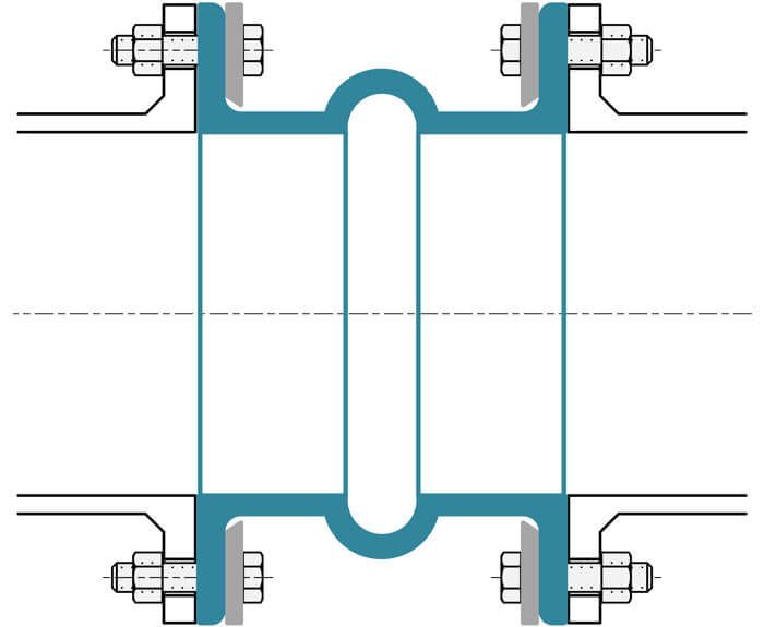 Rubber Connector Single Arch